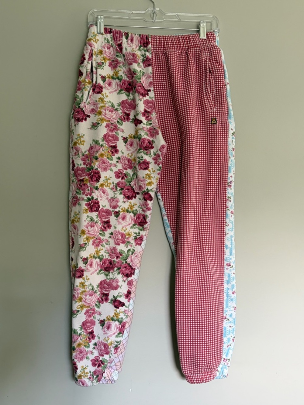 Teddy Fresh Womens Floral Multi Pattern Sweatpants Lounge Joggers S